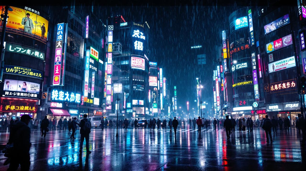 高清影视大全4K：东京霓虹——赛博城市美学